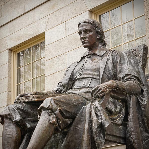 Statue of John Harvard